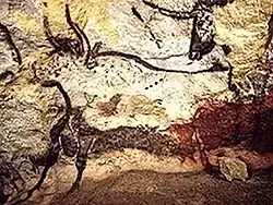 Image 20Lascaux, Aurochs (Bos primigenius primigenius) (from History of painting)