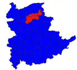 Location in Shan State