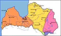 11 November 1919: Latvian army has taken most of Vidzeme and is attacking the West Russian Volunteer Army, which is forced to retreat.