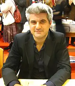 Gaudé at Salon du Livre in Paris in 2009
