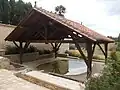 The restored wash-house or "Lavoir"
