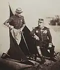 Général Bosquet (right) on February 29, 1856