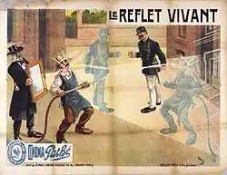 Film poster for Le reflet vivant, 1908. Collection EYE Film Institute Netherlands.