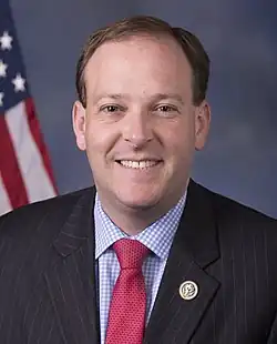Former Representative and 2022 nominee for Governor of New York Lee Zeldin from New York (2015–2023) [83][84][85]