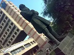 Statue of Leo Tolstoy on Tolstoy Marg