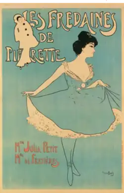 Les Fredaines de Pierrette theatrical poster