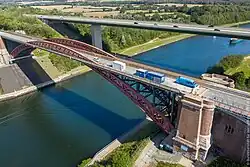 The old tower (southern side) will be maintained as bat habitat, despite the reconstruction (2019)