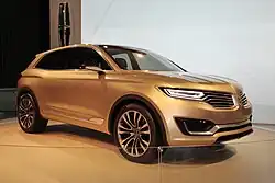 Lincoln MKX concept at the 2014 Beijing Auto Show