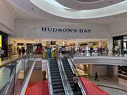 Former mall entrance of Hudson's Bay