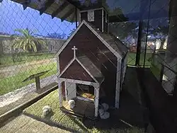 Little Red Church Model at St. Charles Borromeo Catholic Church