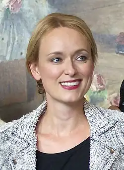 Photograph of Livia Millhagen from 2014
