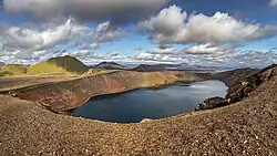 Ljótipollur Crater Lake - Area of Landmannalaugar - Iceland