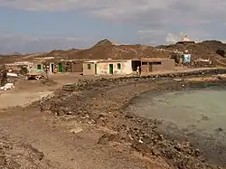 Lobos Island buildings