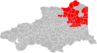 Location within the Pyrénées-Orientales department