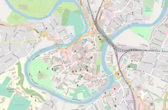 List of monastic houses in Shropshire is located in Shrewsbury Central