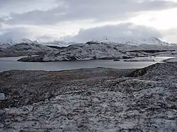 The western arm of the loch