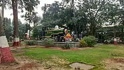 'Little Red Horse' kept outside Mumbai Central Station