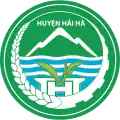 Official seal of Hải Hà district