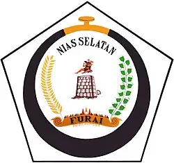 Official seal of South Nias Regency