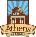 Official logo of Athens, Alabama