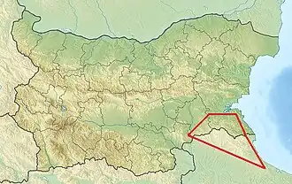 Location in modern-day Bulgaria and Turkey.