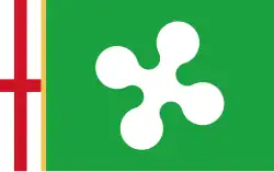 Proposal 1 for a new flag for Lombardy (Region) (2015)