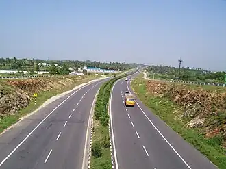 National Highway 544 passing through Chithode