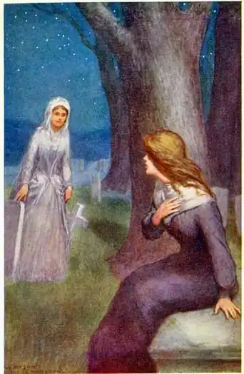 Mary is approached by the Count's Daughter Amelia