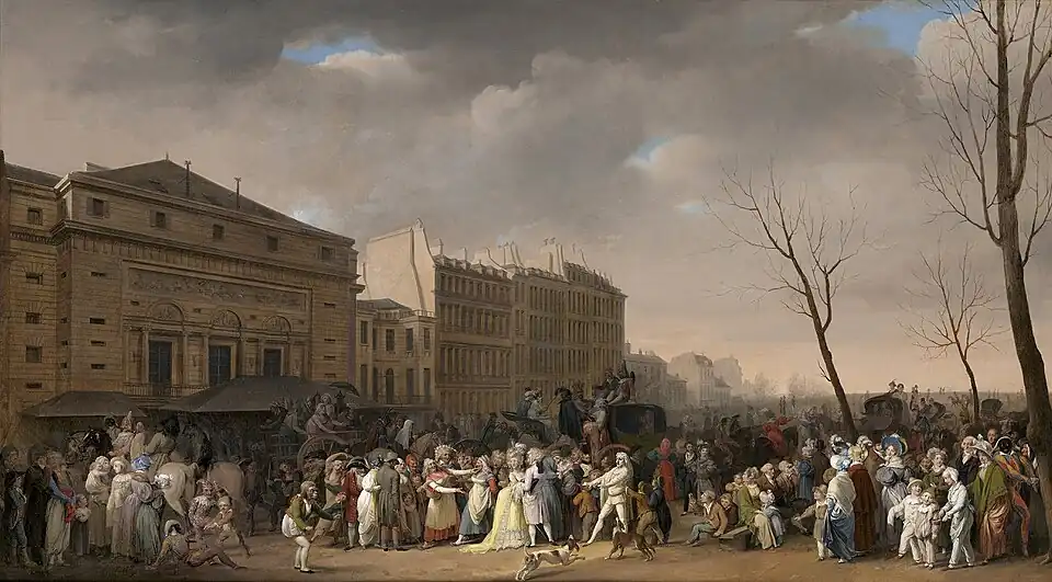 A Carnival Scene, 1832