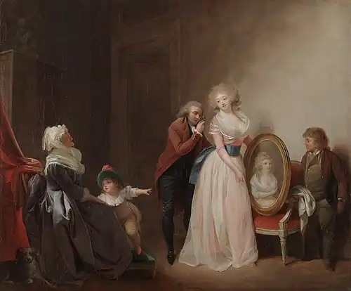 Woman Showing Her Portrait, 1790