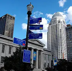 Louisville's twin towns