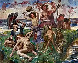 Ariadne in Naxos (1913), by Lovis Corinth, private collection.