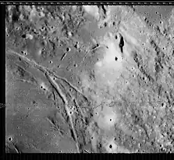 Rimae Sulpicius Gallus on August 13, 1967 (20°30′N 9°54′E﻿ / ﻿20.5°N 9.9°E﻿ / 20.5; 9.9)