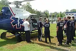 Training with LifeEvac II