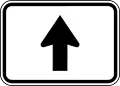 M6-3P Straight Directional Arrow