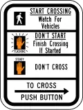 R10-3b Crosswalk signal instructions