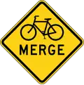 W9-5a Bicycles Merging