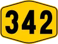 Federal Route 342 shield
