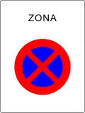22d)&nbsp;— No stopping zone