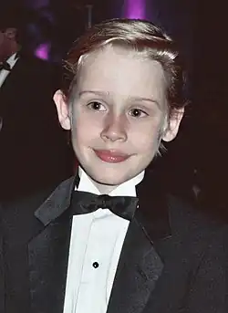 A photograph of Macaulay Culkin