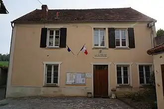 The town hall of Vallées en Champagne