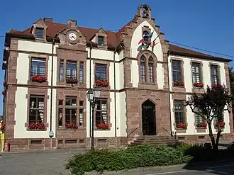 Town hall of Bartenheim