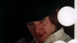 Alex DeLarge in the dystopian film A Clockwork Orange (1971)