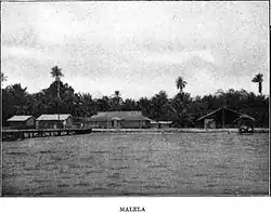 Malela waterfront on the Atlantic coast c. 1910