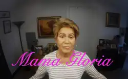 Official movie poster. The image depicts Gloria Allen, the documentary's titular subject, looking directly into the camera. She has short hair and a striped top.