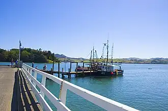 Mangōnui wharf
