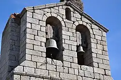 Bell tower of San Miguel church.