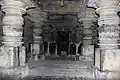 Mantapa leading to sanctum in Mahalingeshvara temple at Sante Bachalli