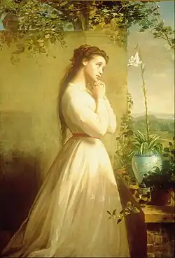 La flor muerta (1868) by Manuel Ocaranza.
