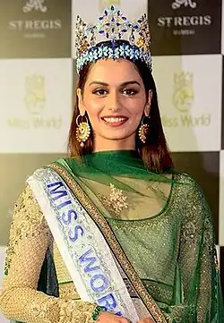 Manushi Chhillar, Miss World 2017